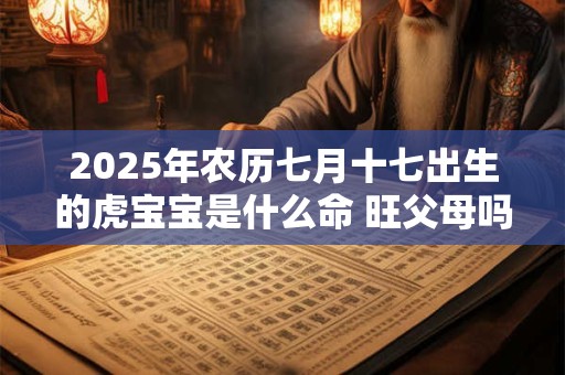 2026年农历七月十七出生的虎宝宝是什么命 旺父母吗