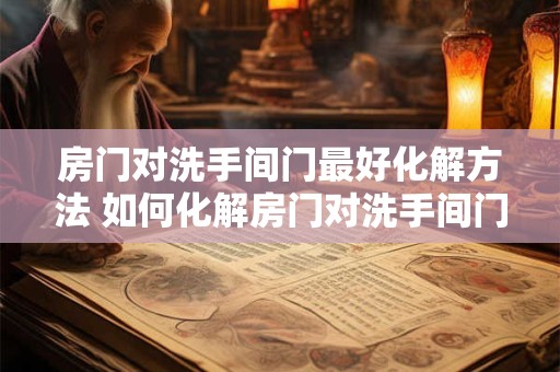 房门对洗手间门最好化解方法 如何化解房门对洗手间门的问题