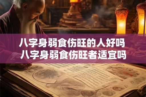 八字身弱食伤旺的人好吗 八字身弱食伤旺者适宜吗