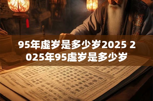 95年虚岁是多少岁2025 2025年95虚岁是多少岁