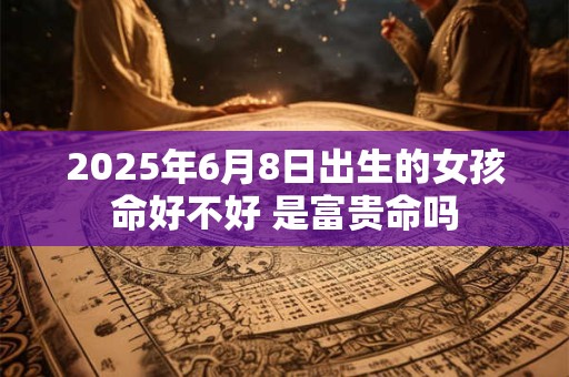2025年6月8日出生的女孩命好不好 是富贵命吗
