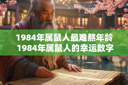 1984年属鼠人最难熬年龄 1984年属鼠人的幸运数字