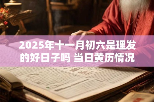 2025年十一月初六是理发的好日子吗 当日黄历情况