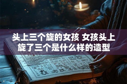 头上三个旋的女孩 女孩头上旋了三个是什么样的造型