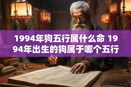 1994年狗五行属什么命 1994年出生的狗属于哪个五行命