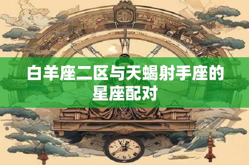 白羊座二区与天蝎射手座的星座配对