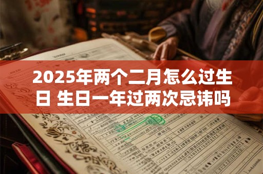 2025年两个二月怎么过生日 生日一年过两次忌讳吗