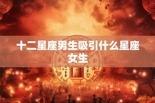 十二星座男生吸引什么星座女生
