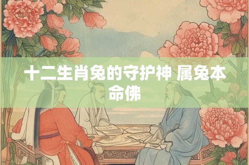 十二生肖兔的守护神 属兔本命佛