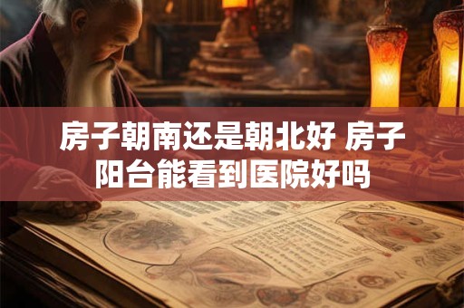 房子朝南还是朝北好 房子阳台能看到医院好吗