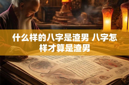 什么样的八字是渣男 八字怎样才算是渣男