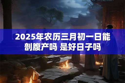 2025年农历三月初一日能剖腹产吗 是好日子吗