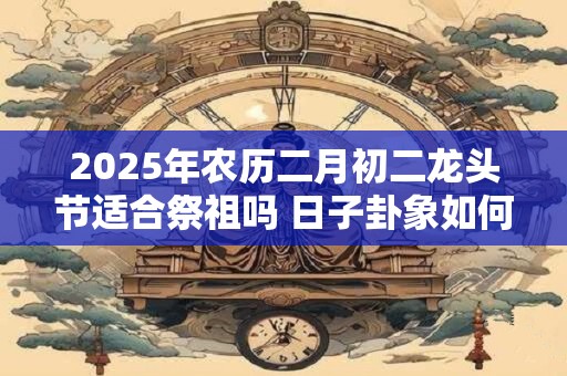 2025年农历二月初二龙头节适合祭祖吗 日子卦象如何
