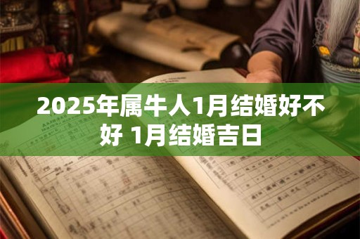 2025年属牛人1月结婚好不好 1月结婚吉日