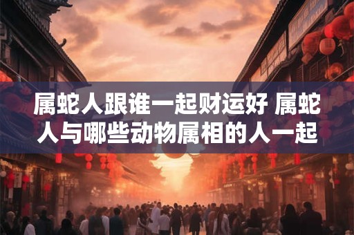 属蛇人跟谁一起财运好 属蛇人与哪些动物属相的人一起财运最旺