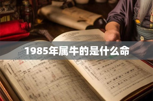 1985年属牛的是什么命 1985年属牛的是什么命