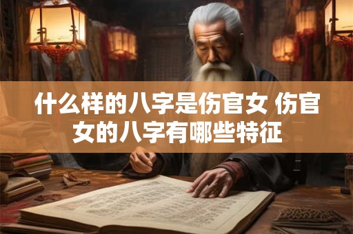 什么样的八字是伤官女 伤官女的八字有哪些特征