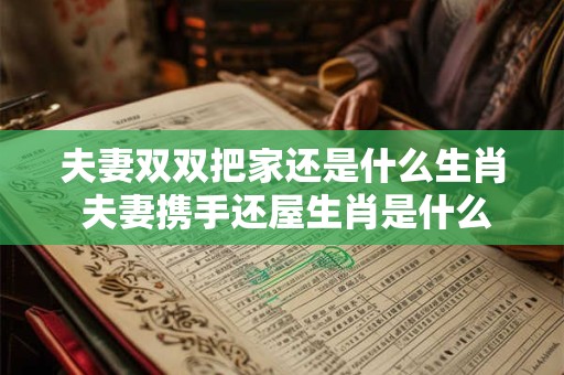 夫妻双双把家还是什么生肖 夫妻携手还屋生肖是什么