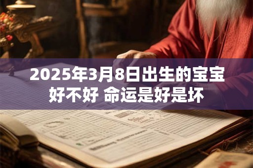 2025年3月8日出生的宝宝好不好 命运是好是坏