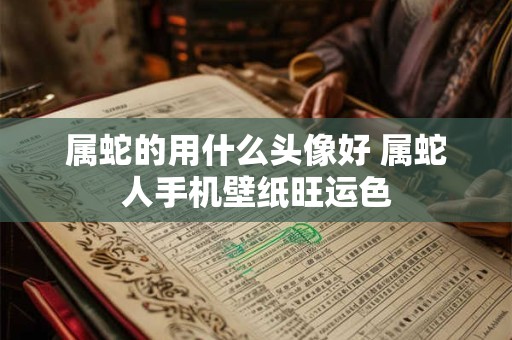 详细阅读:属蛇的用什么头像好 属蛇人手机壁纸旺运色 属蛇的用什么头像好 属蛇人手机壁纸旺运色