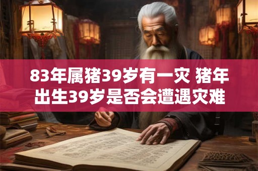 83年属猪39岁有一灾 猪年出生39岁是否会遭遇灾难