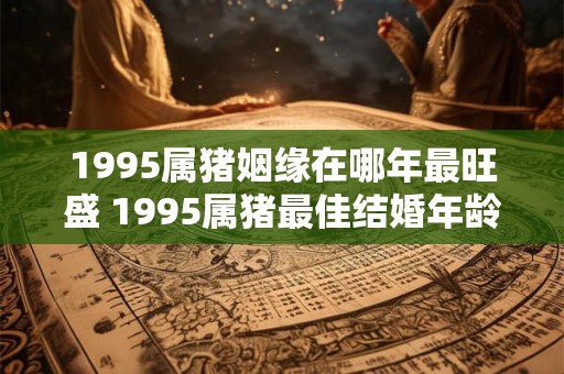 1995属猪姻缘在哪年最旺盛 1995属猪最佳结婚年龄