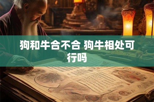 狗和牛合不合 狗牛相处可行吗