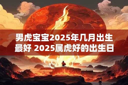 男虎宝宝2025年几月出生最好 2025属虎好的出生日子