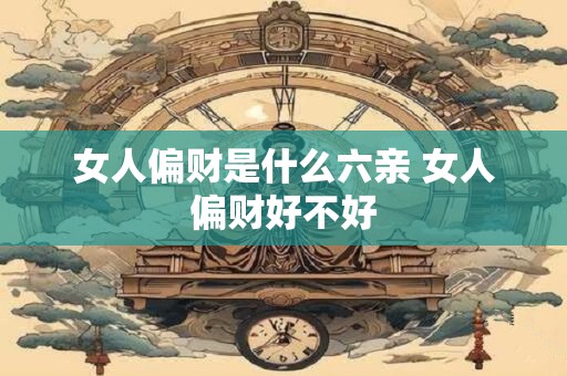 女人偏财是什么六亲 女人偏财好不好