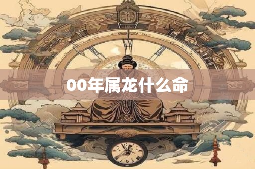 00年属龙什么命