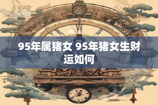95年属猪女 95年猪女生财运如何