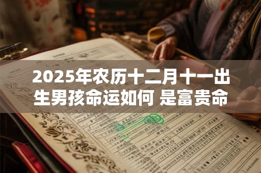 2026年农历十二月十一出生男孩命运如何 是富贵命吗 2026年农历十二月十一出生男孩命运如何 是富贵命吗