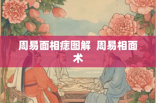 周易面相痣图解  周易相面术