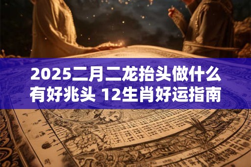 2025二月二龙抬头做什么有好兆头 12生肖好运指南