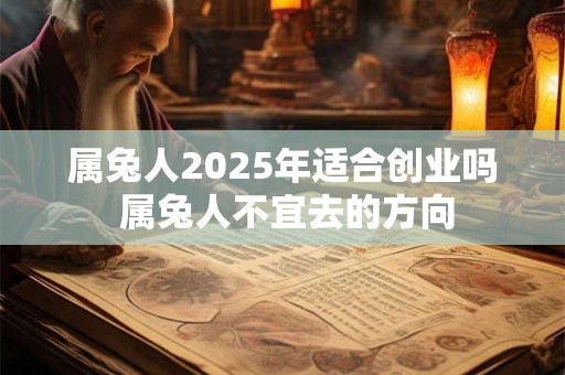 属兔人2025年适合创业吗 属兔人不宜去的方向 属兔人2025年适合创业吗 属兔人不宜去的方向
