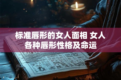 标准唇形的女人面相 女人各种唇形性格及命运