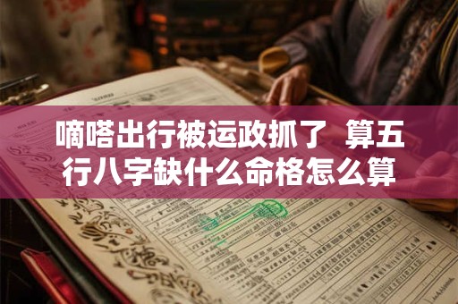嘀嗒出行被运政抓了  算五行八字缺什么命格怎么算