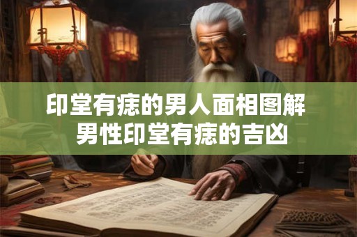 印堂有痣的男人面相图解  男性印堂有痣的吉凶