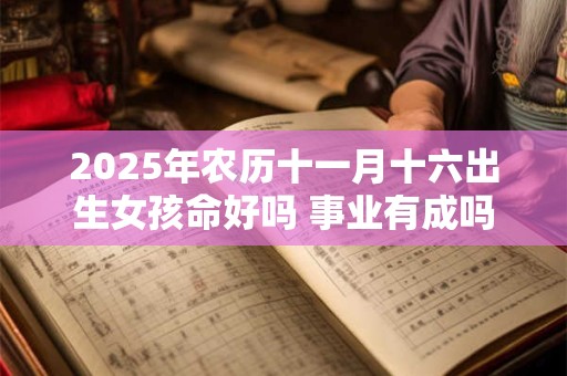 2025年农历十一月十六出生女孩命好吗 事业有成吗