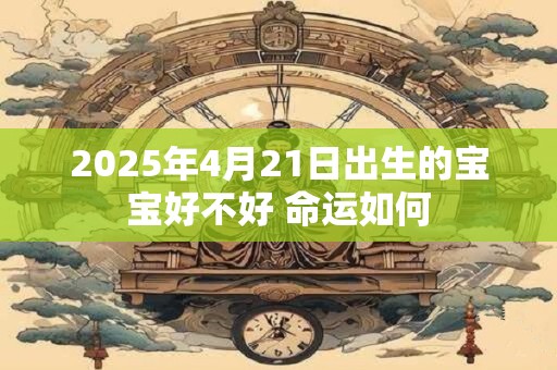 2025年4月21日出生的宝宝好不好 命运如何