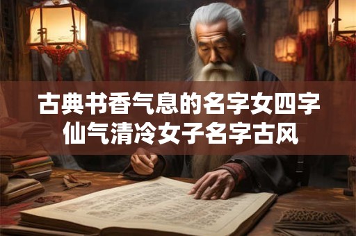 古典书香气息的名字女四字 仙气清冷女子名字古风