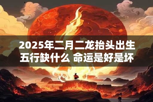 2025年二月二龙抬头出生五行缺什么 命运是好是坏