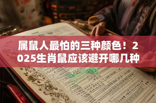 属鼠人最怕的三种颜色！2025生肖鼠应该避开哪几种颜色