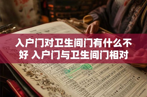入户门对卫生间门有什么不好 入户门与卫生间门相对影响