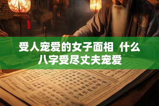 受人宠爱的女子面相  什么八字受尽丈夫宠爱