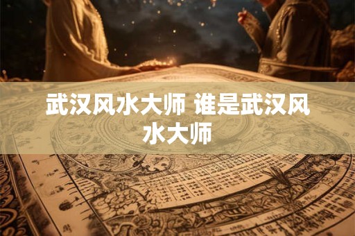 武汉风水大师 谁是武汉风水大师