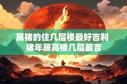 属猪的住几层楼最好吉利 猪年居高楼几层最吉