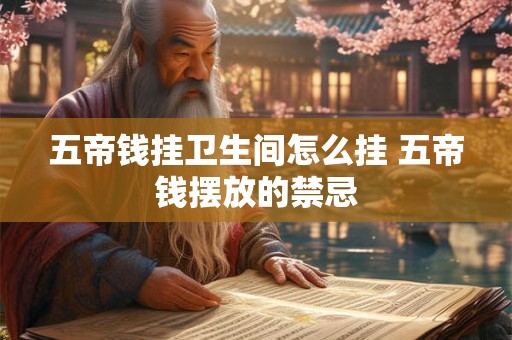 五帝钱挂卫生间怎么挂 五帝钱摆放的禁忌