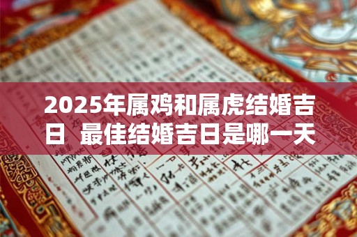 2025年属鸡和属虎结婚吉日  最佳结婚吉日是哪一天