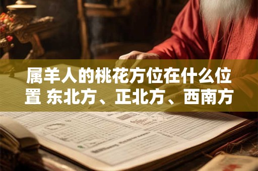 属羊人的桃花方位在什么位置 东北方、正北方、西南方
